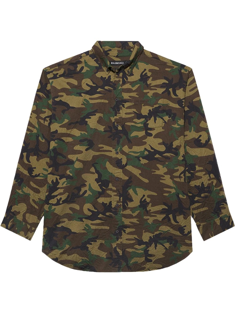 camouflage-print shirt - 1