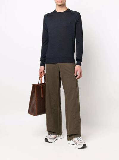 Etro crew-neck knit jumper outlook