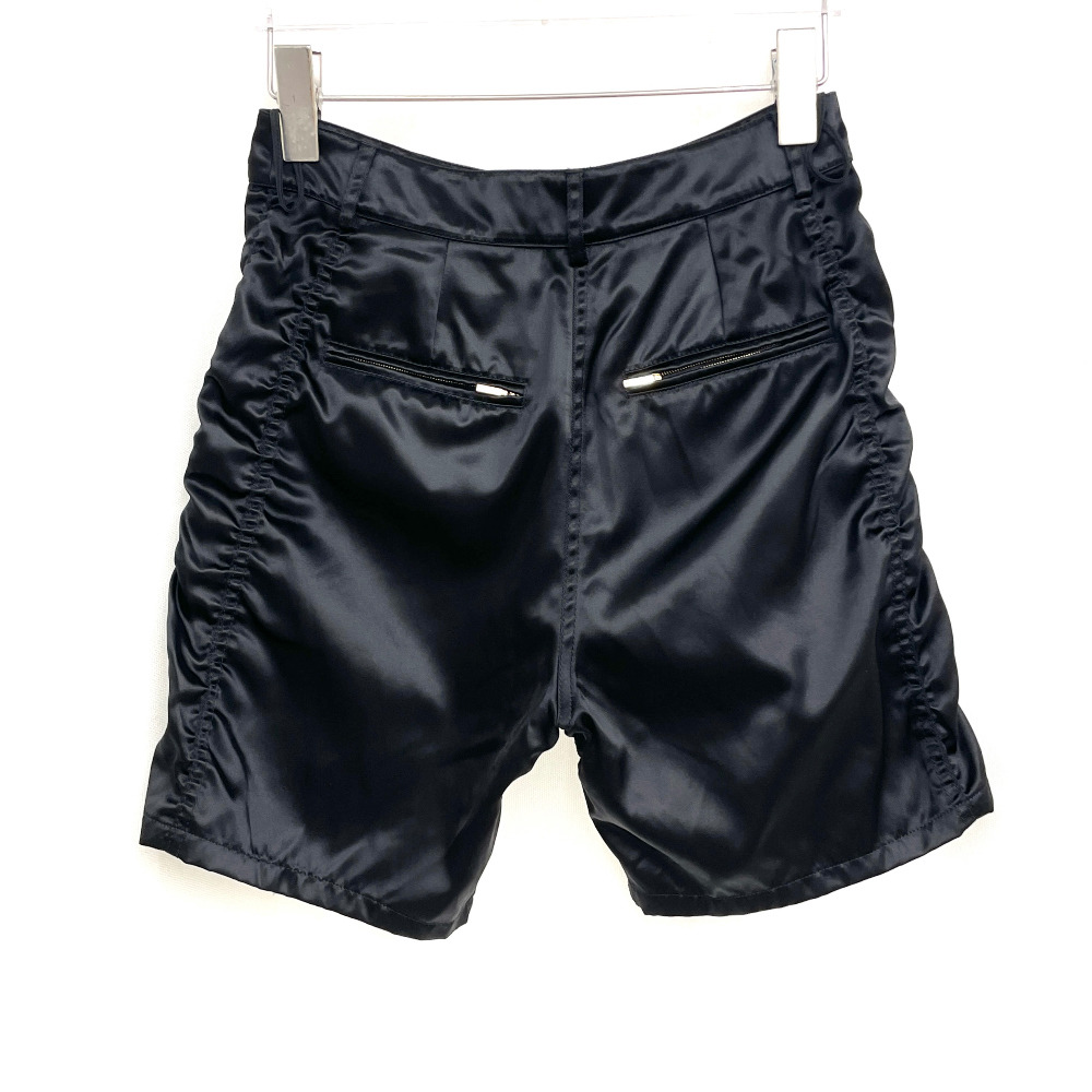 Chanel 2021 Black Shirring Shorts Half Pants P70669V62116 - 4