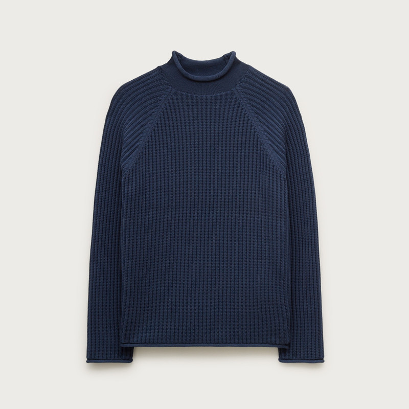 Summer Rollneck™ ribbed sweater 1