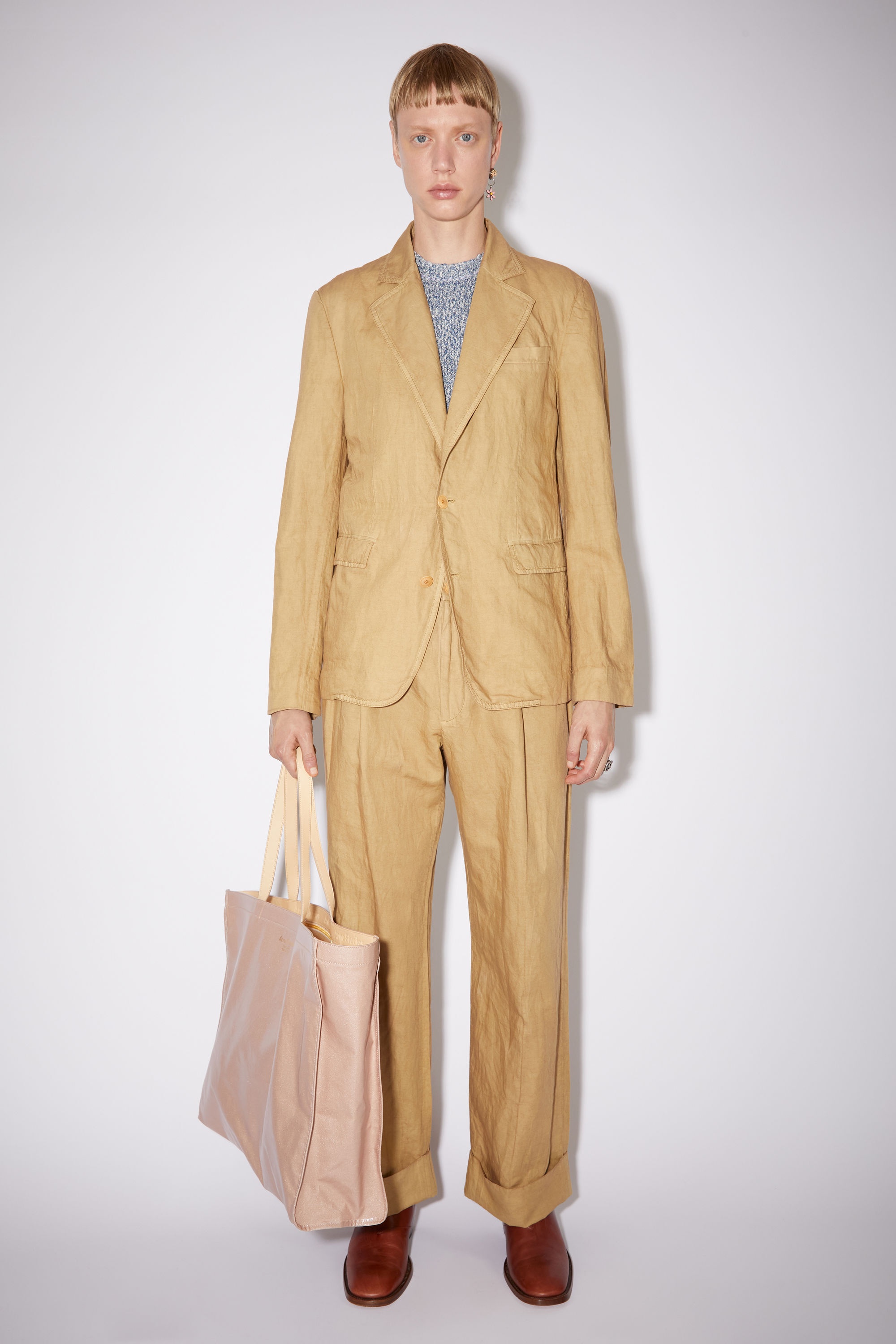 Suit jacket - Almond beige - 2
