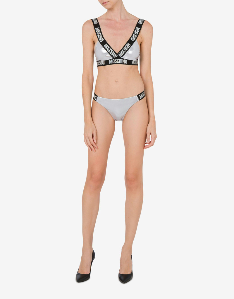 Moschino SWIM BRIEFS SHINY & SILVER outlook