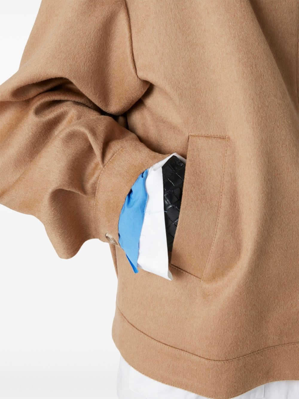 logo-appliqué bomber jacket - 5
