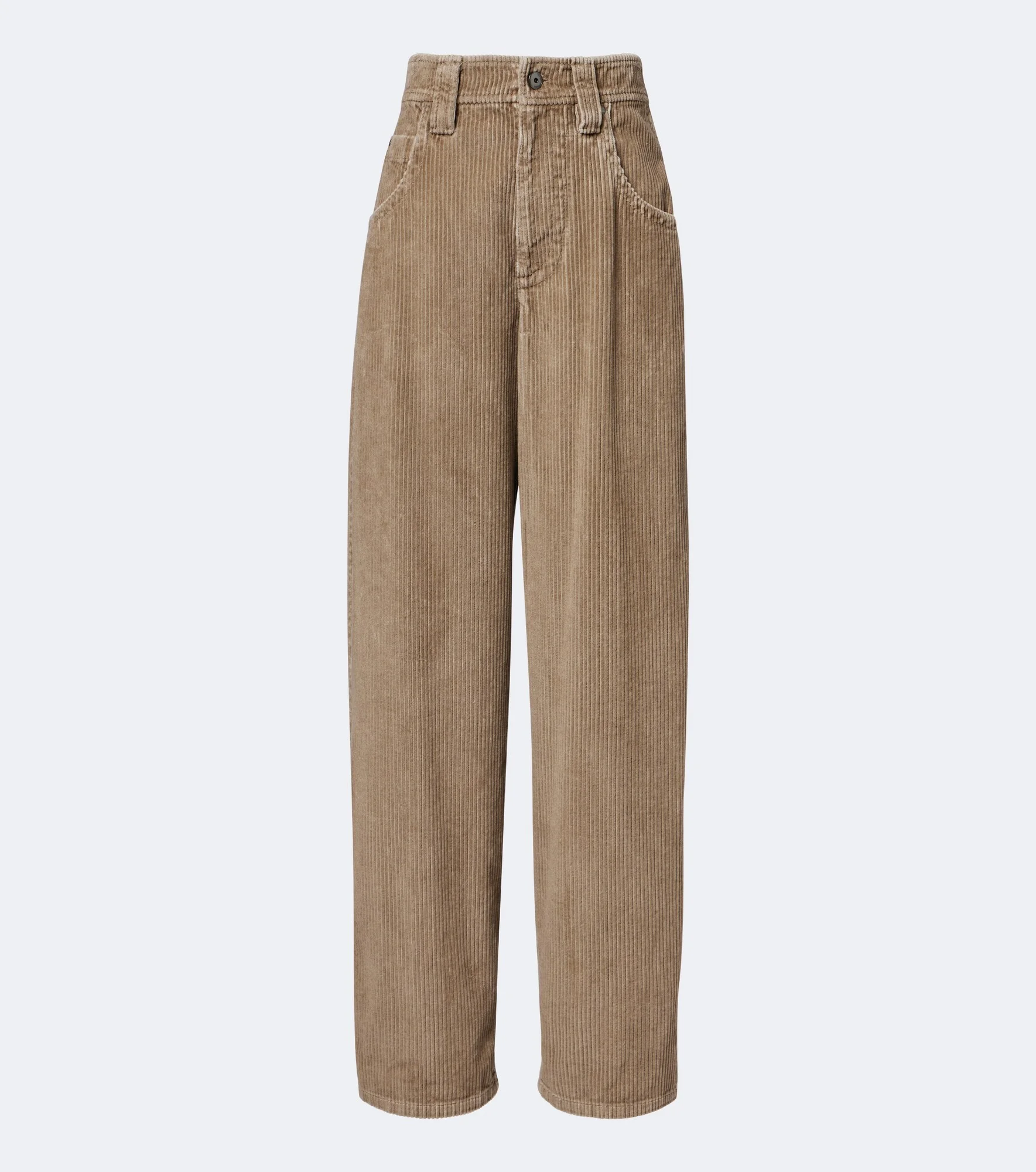 Monili cotton corduroy straight pants - 1