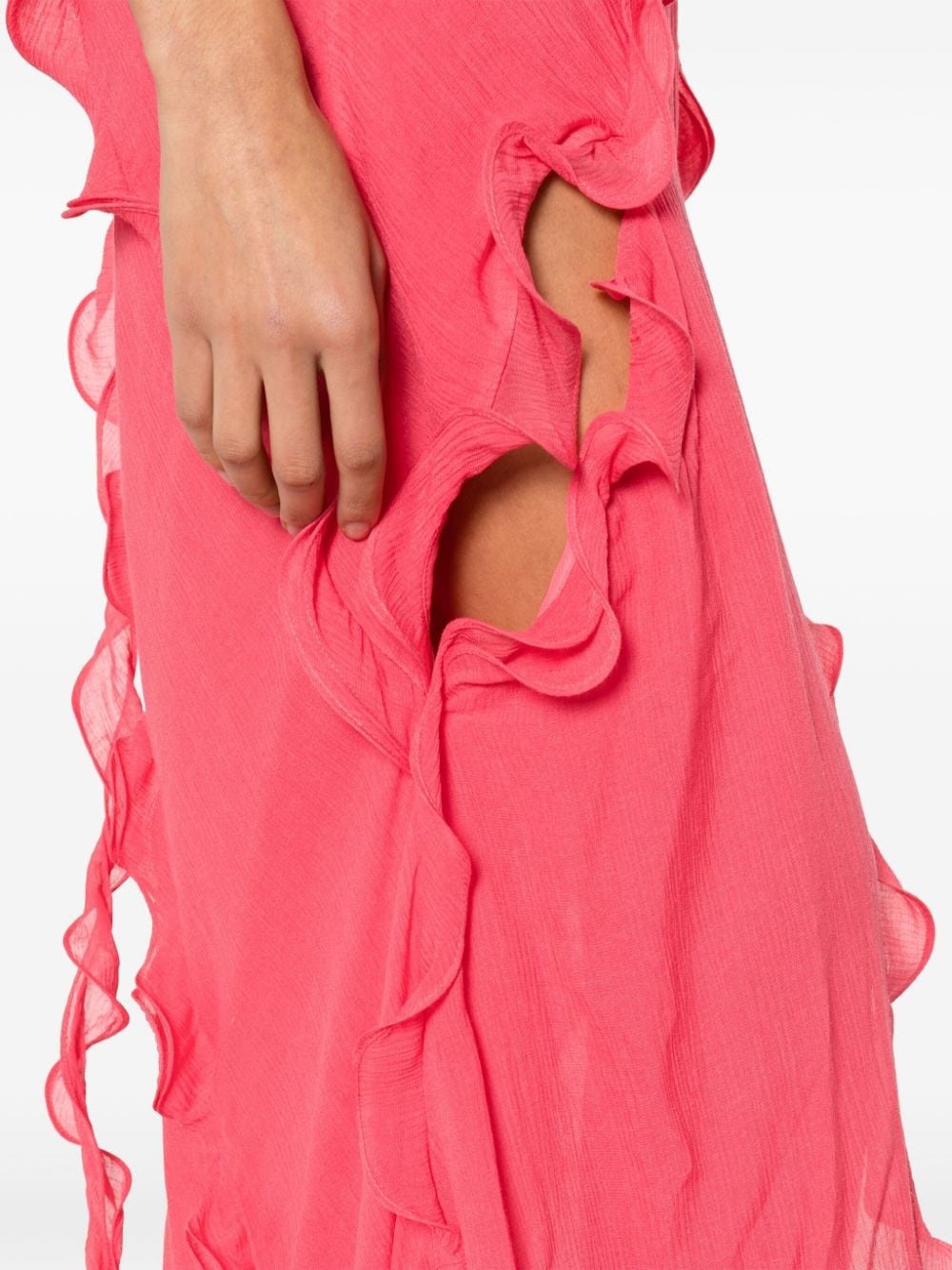 Micola ruffled maxi dress - 5