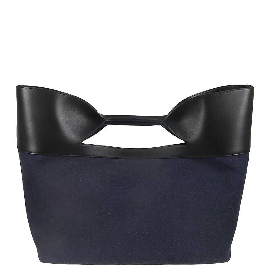 Alexander Mcqueen Logo-Print Bow Detailed Bag - 2