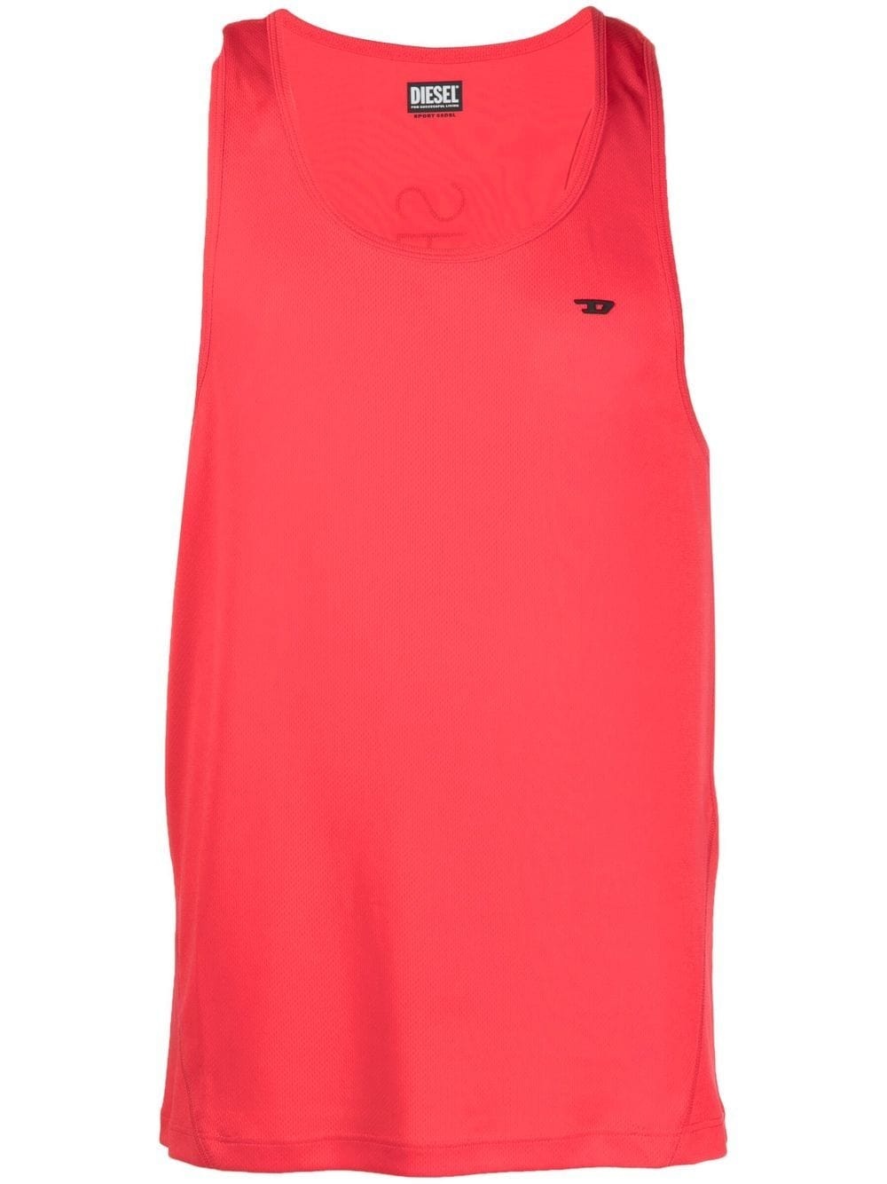 logo-patch performance tank top - 1