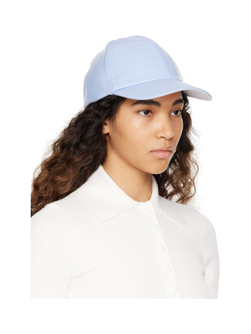 courrèges Blue Classic Vinyl Cap outlook
