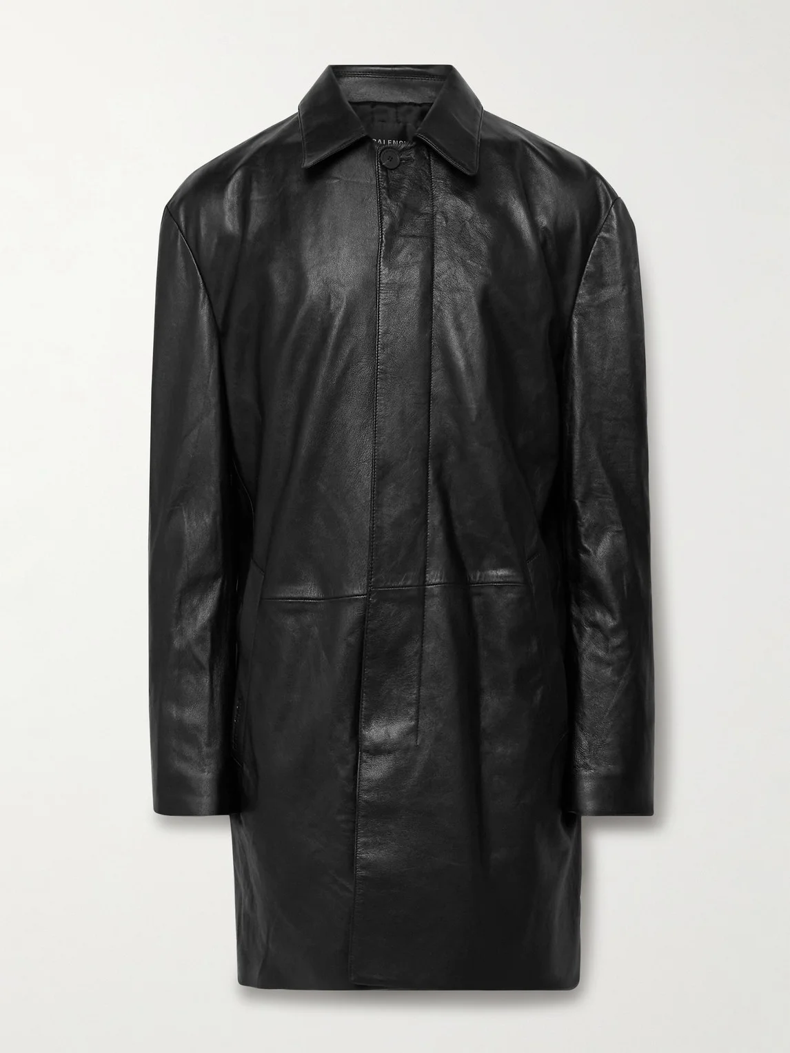 Leather Coat - 1
