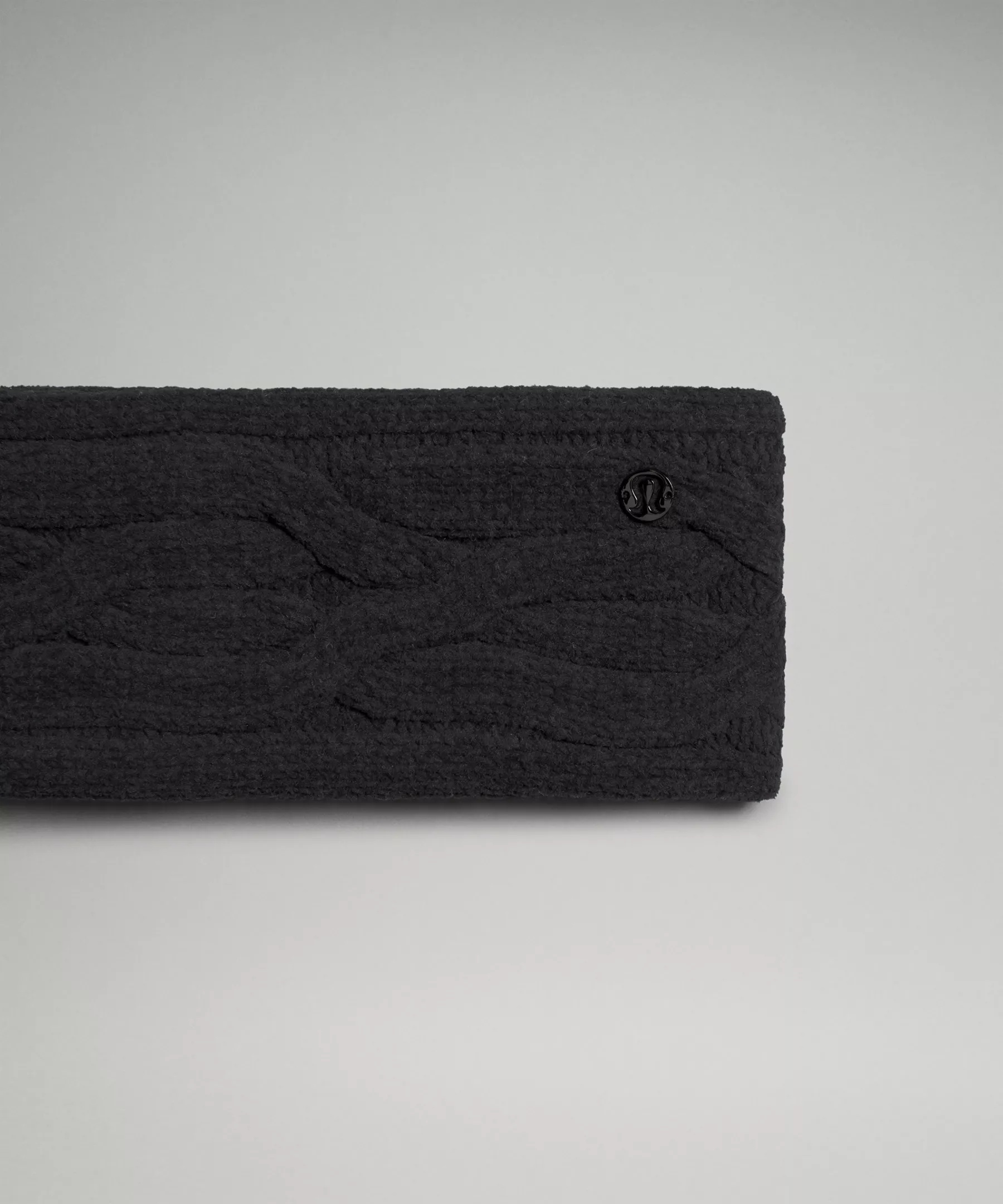 Women's Cable-Knit Fleece-Lined Ear Warmer - 4