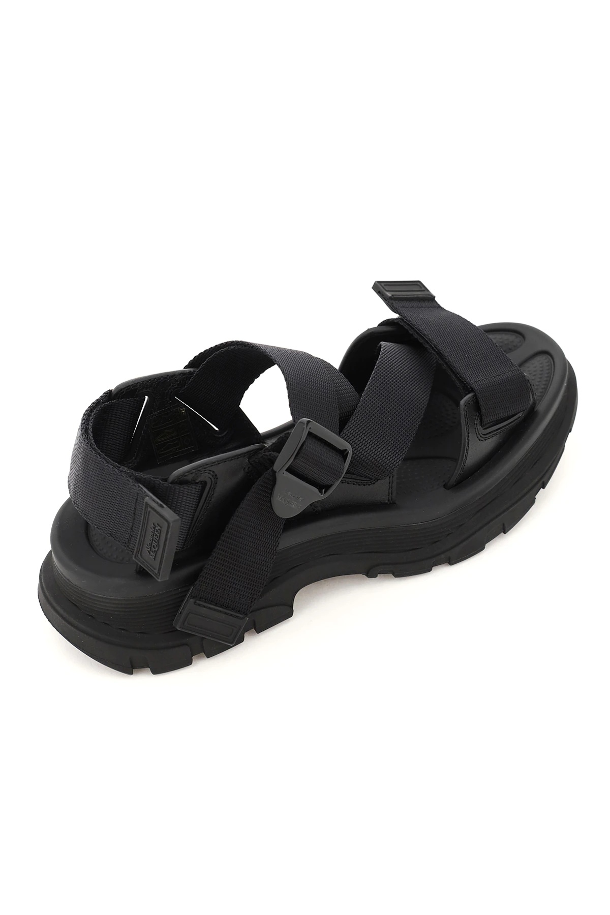 TREAD SANDALS WITH WEB STRAP FASTENING - 4