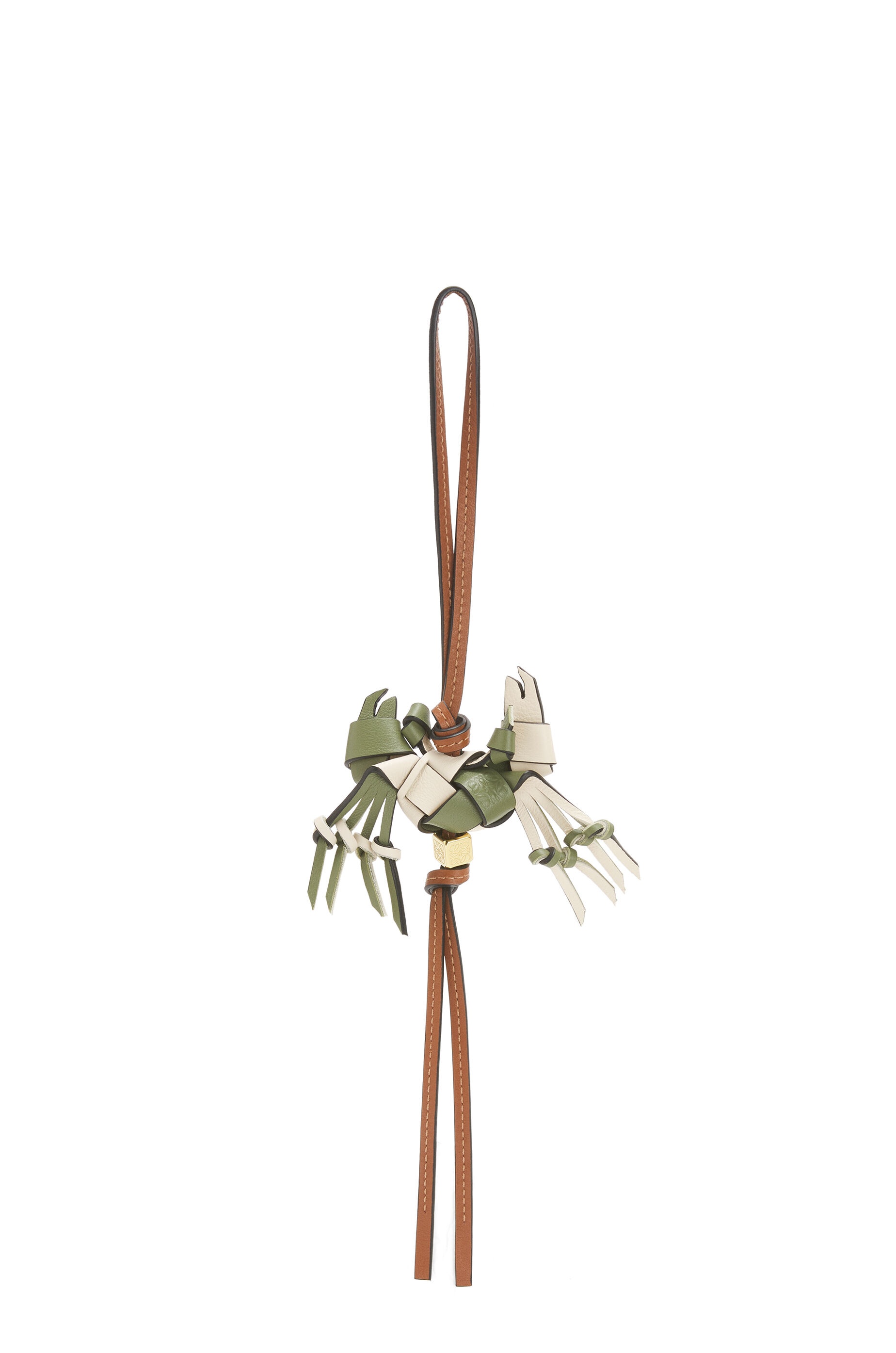 Crab charm in calfskin - 1