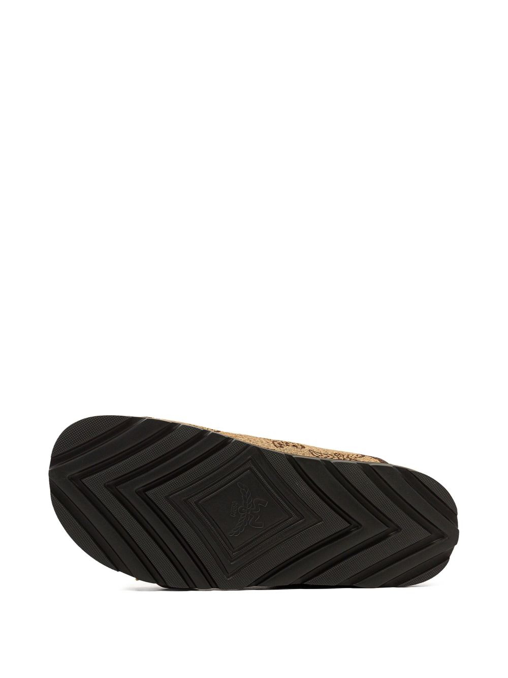 jacquard buckle-fastening sandals - 5