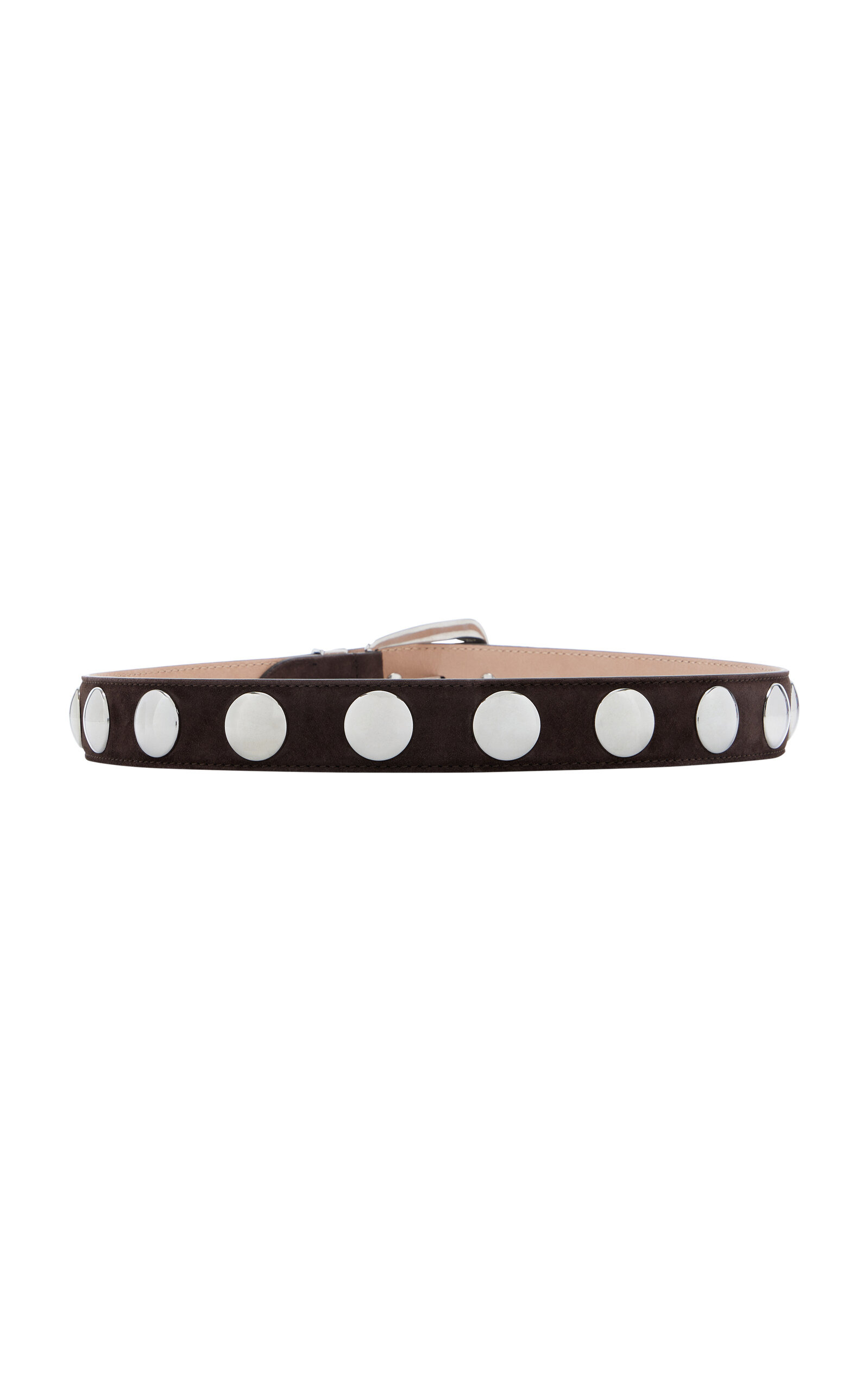 Benny Studded Suede Belt brown - 3