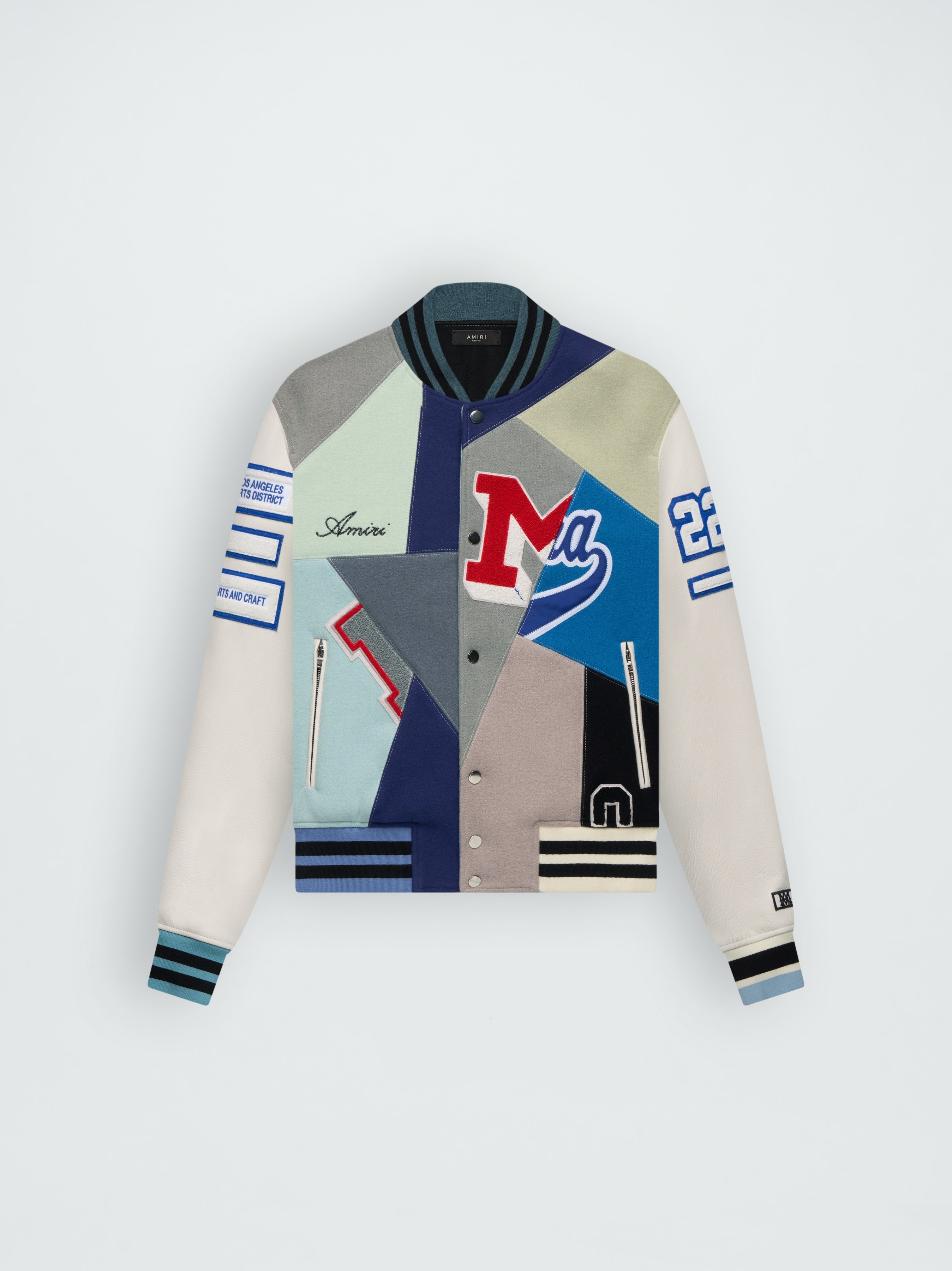 VINTAGE PATCHWORK BOMBER - 1