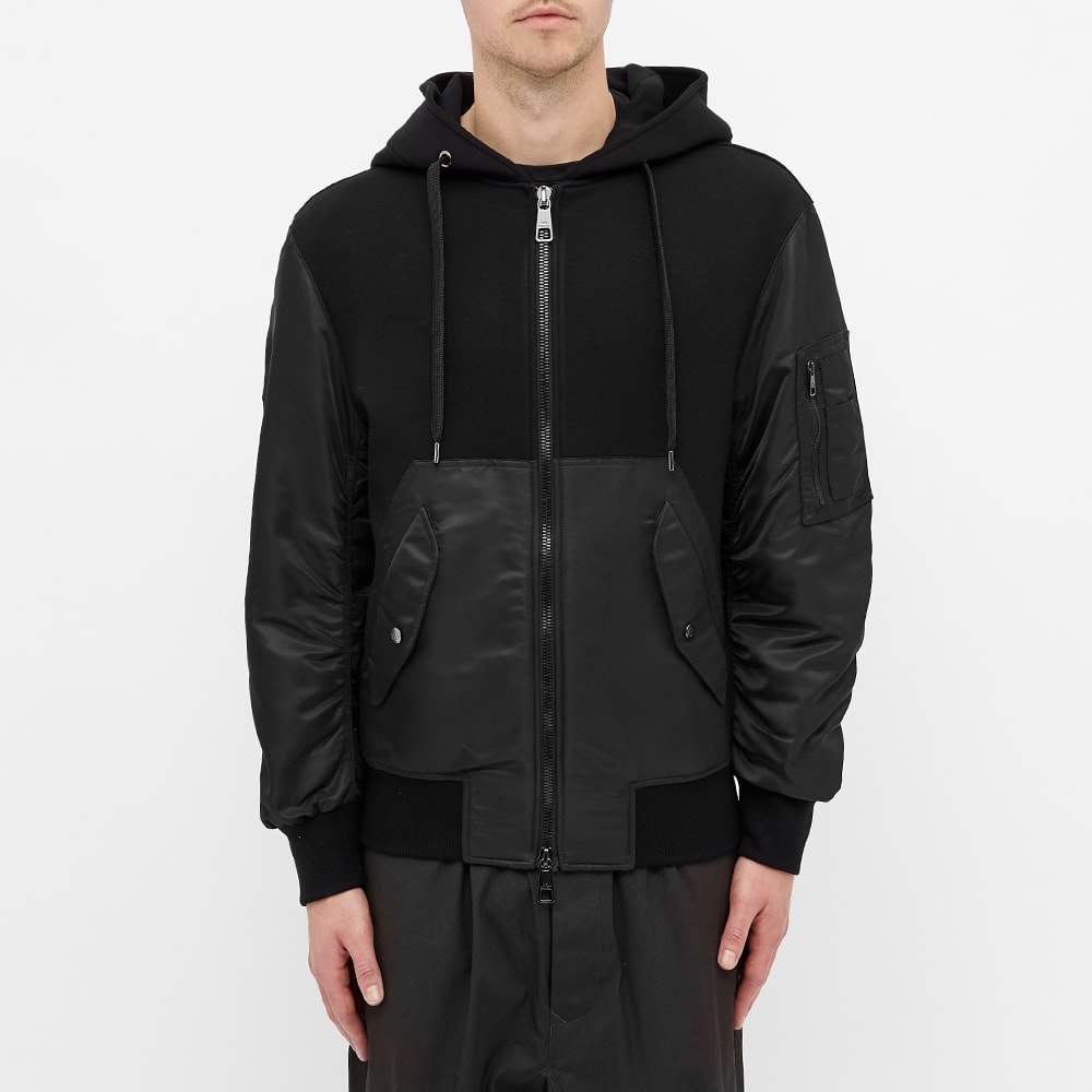 Neil Barrett MA-1 Sleeve Zip Hoody - 6