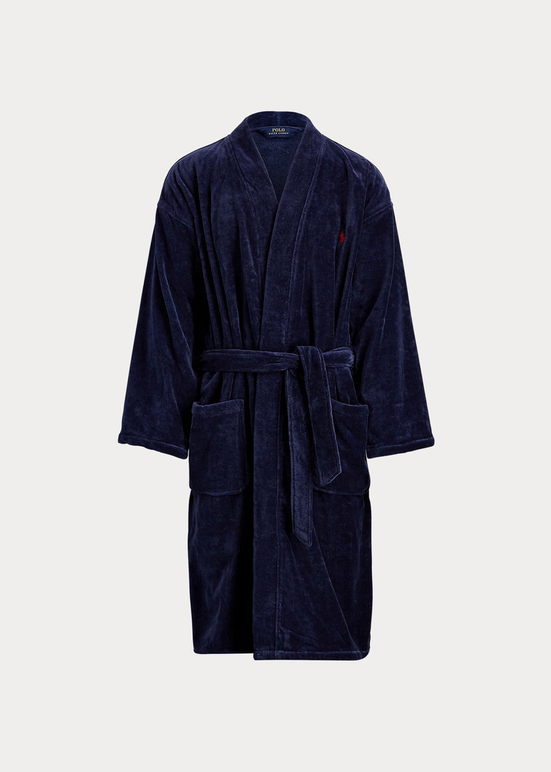 Terry Velour Robe 1
