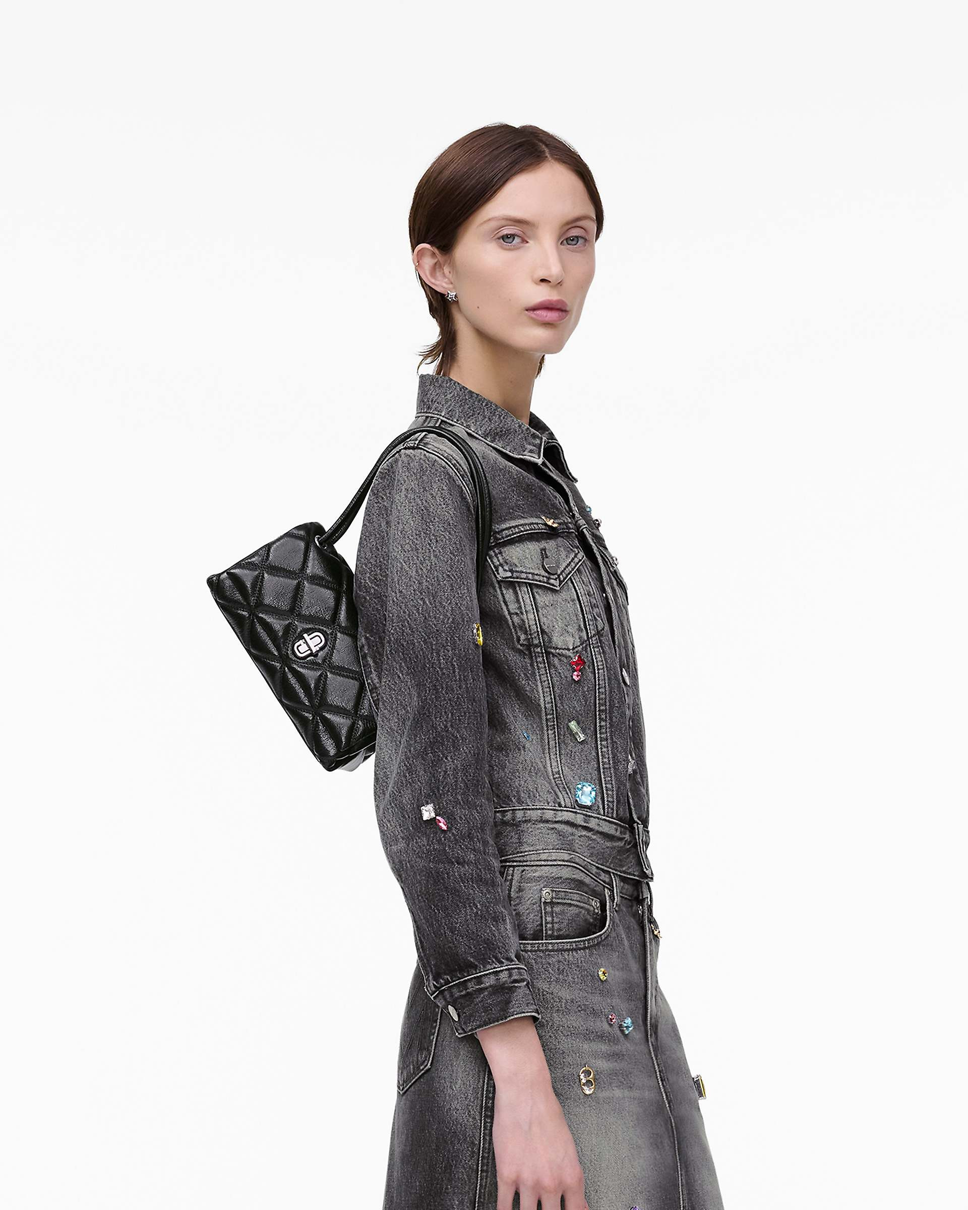 THE QUILTED MINI DUAL SHOULDER BAG - 2