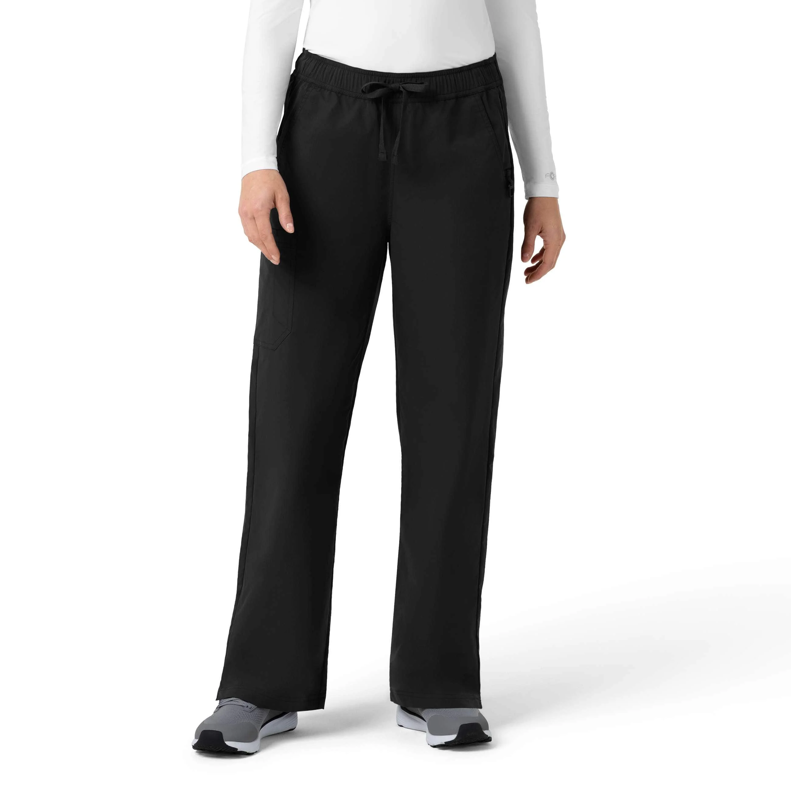Rugged Flex FLD Women's Ripstop Bootcut Cargo Scrub Pant - 1