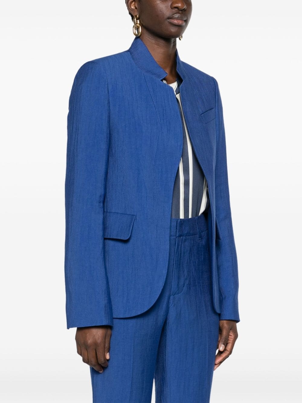 Very open-front blazer - 3