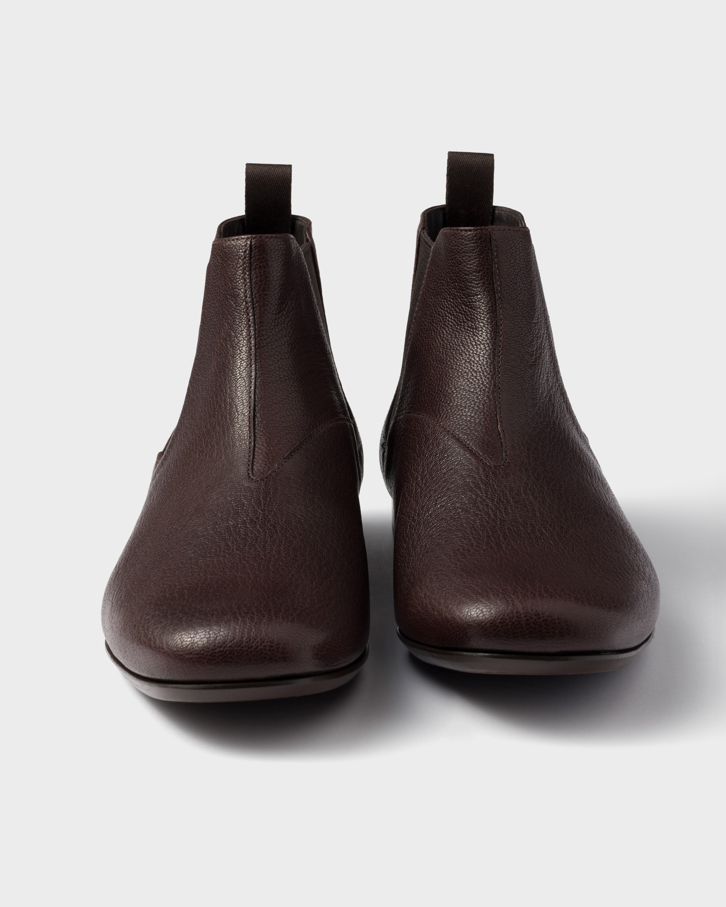 Leather Chelsea boots - 5