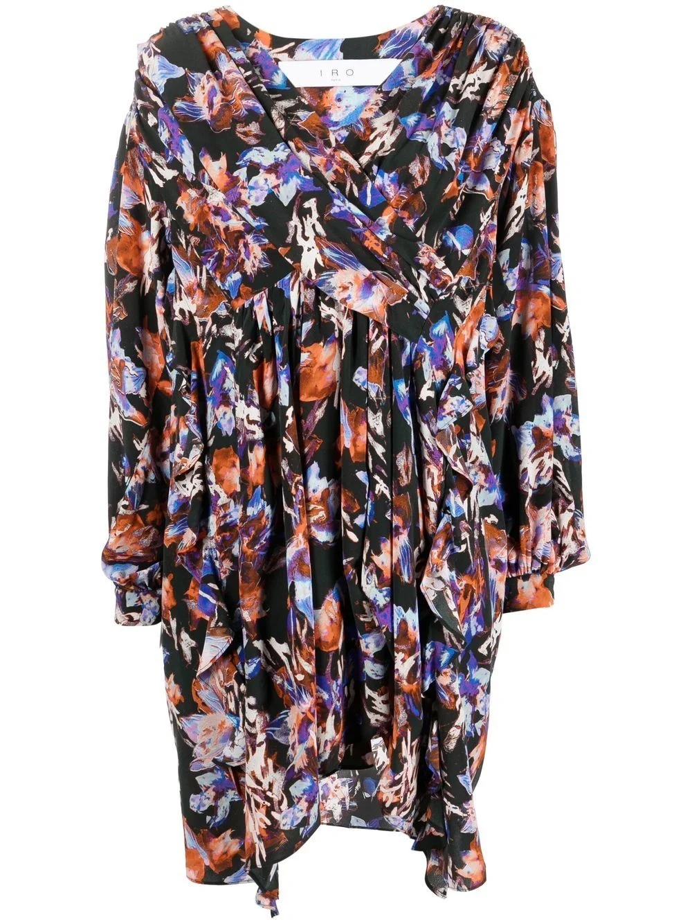 floral print dress - 1
