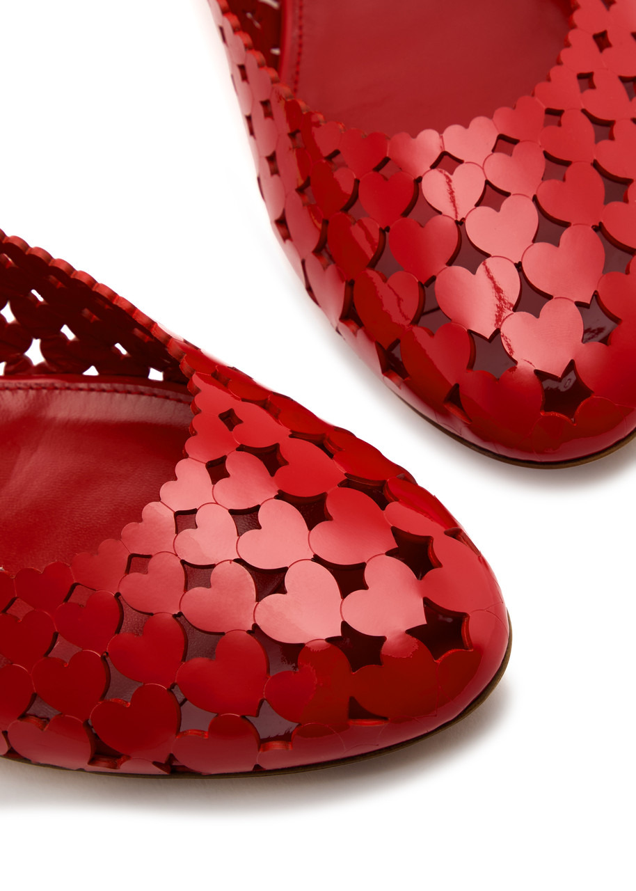Aquazzura Amourose Patent Leather Flats - 3