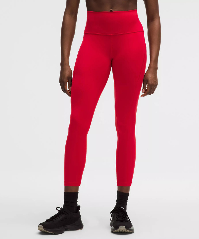 lululemon Wunder Train High-Rise Tight with Pockets 25" outlook