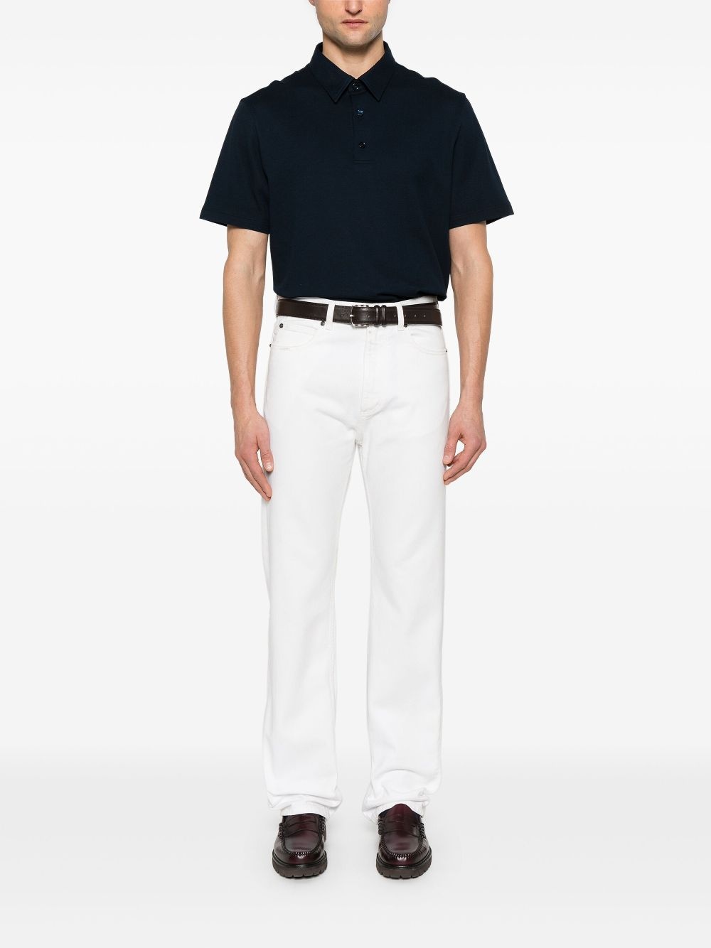 piqué cotton polo shirt - 2