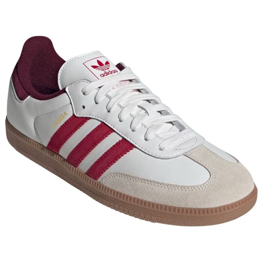 adidas Samba 'White Better Scarlet' JI3201 - 3