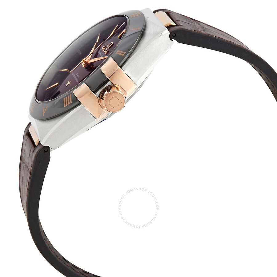 Omega Constellation Automatic Chronometer Burgundy Dial Men's Watch 131.23.41.21.11.001 - 2