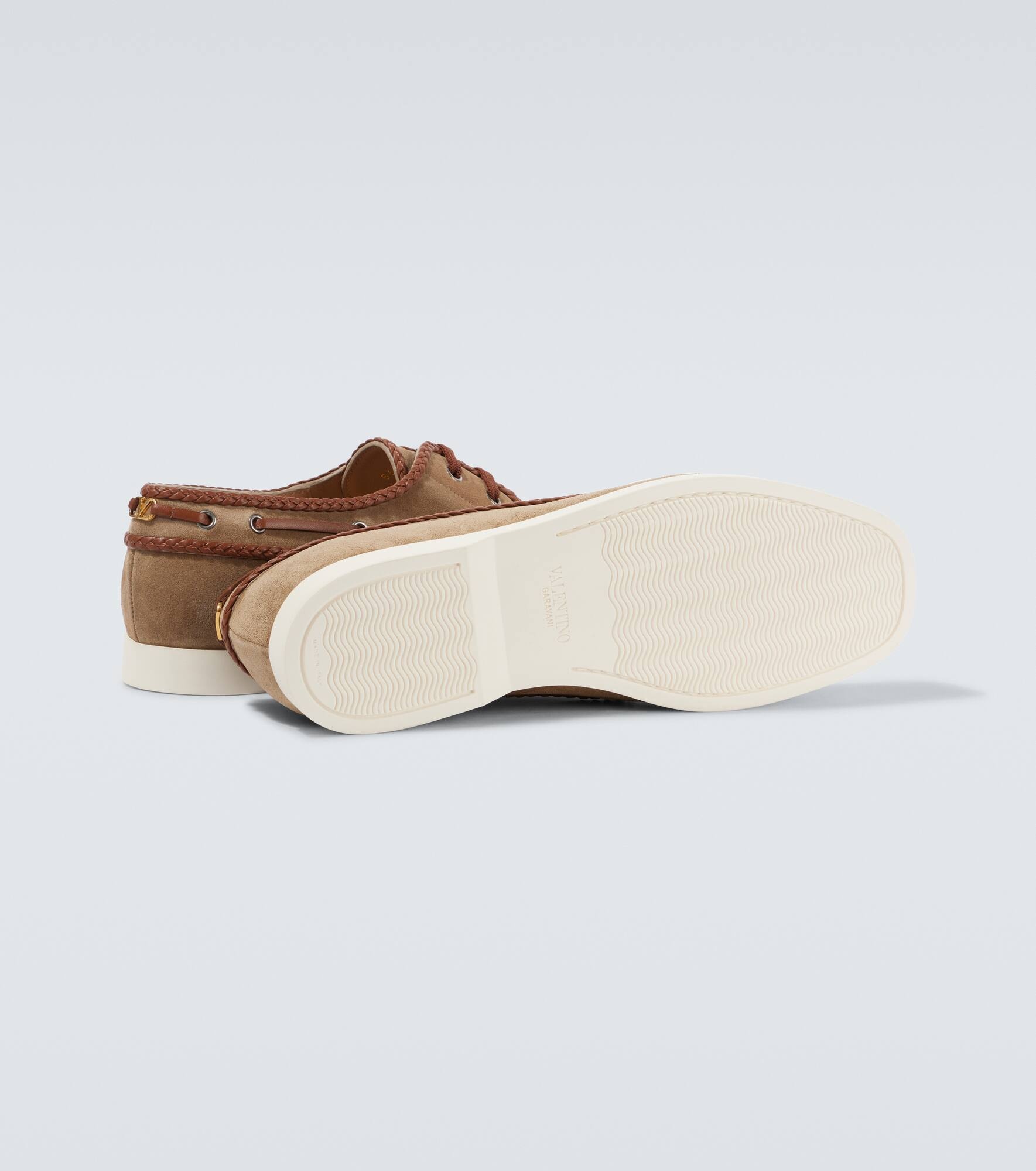 Palm Avenue leather boat shoes - 7