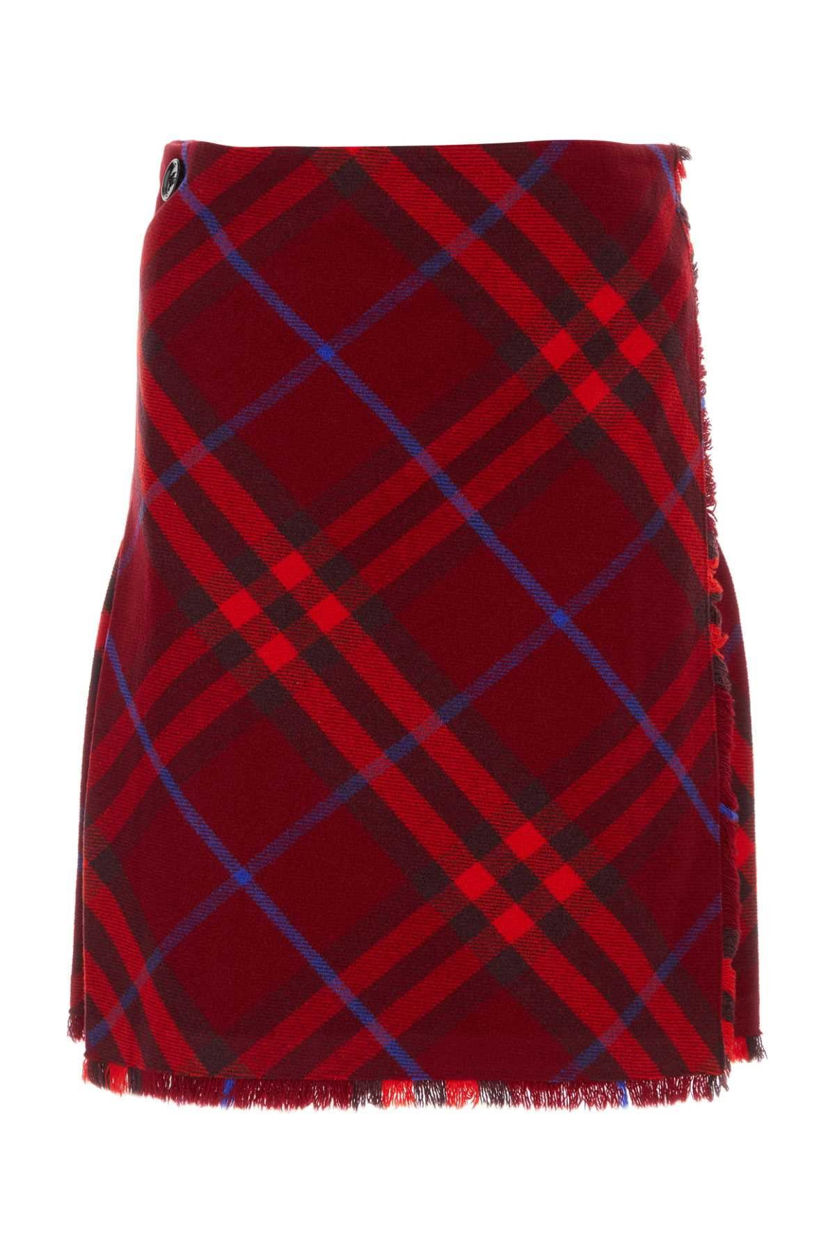 Burberry Women Embroidered Wool Skirt - 1