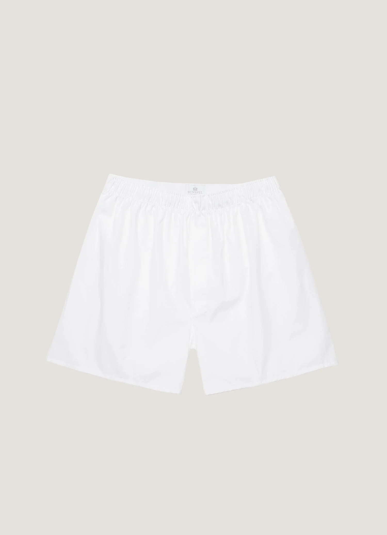 Poplin Long‑Cut Boxer Shorts - 1