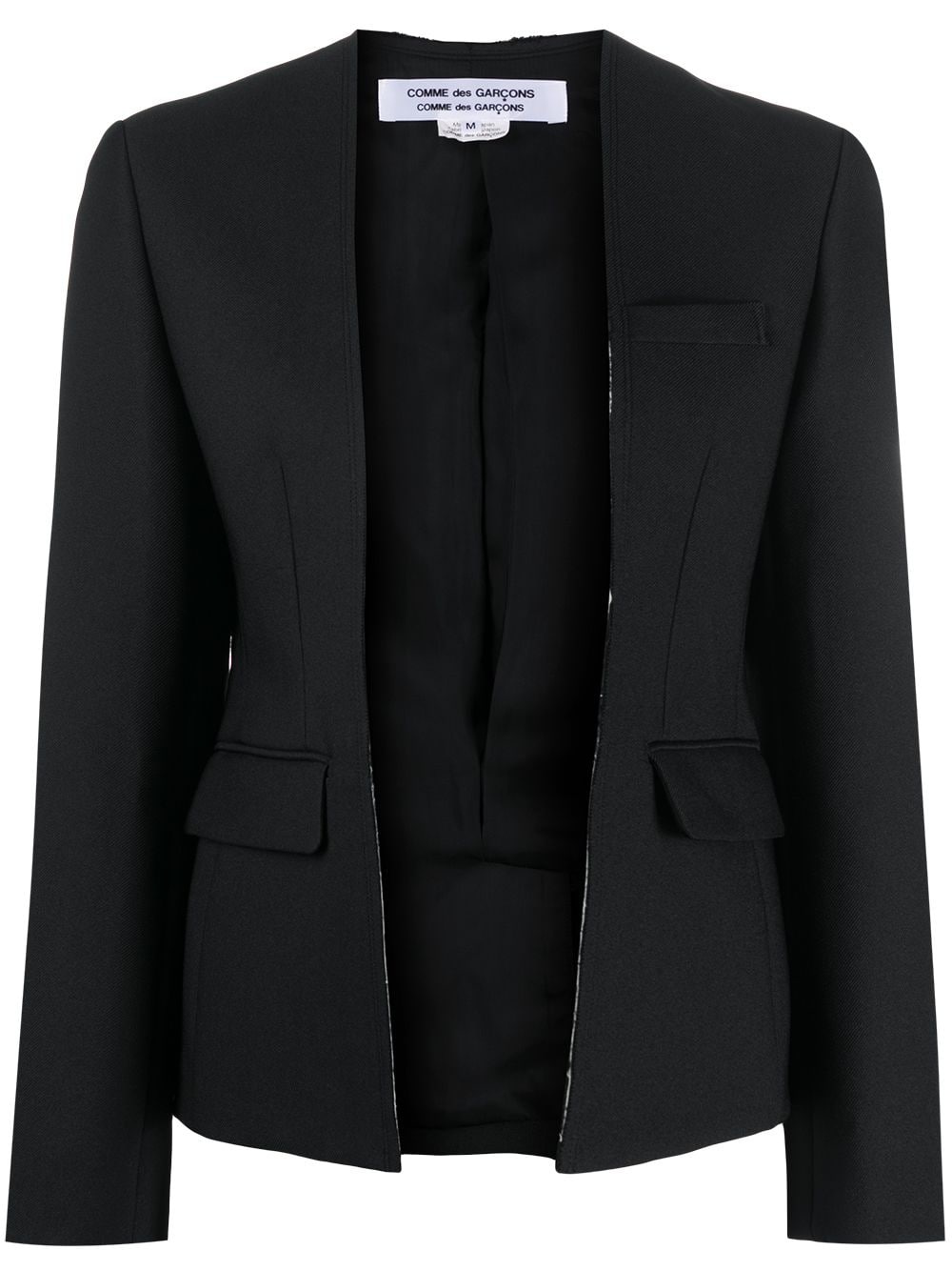 classic raw cut blazer - 1