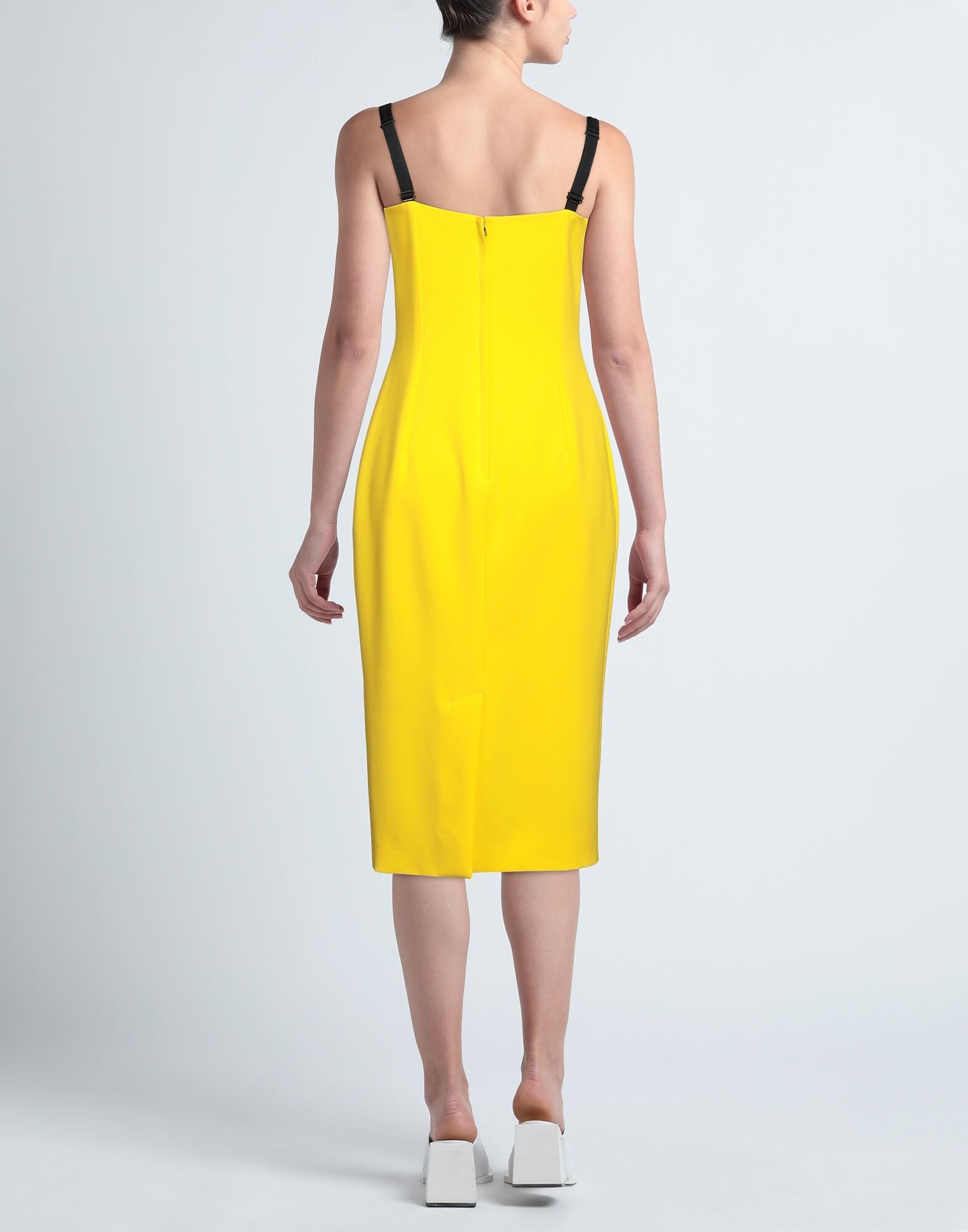 Yellow Women's Midi Dress - 4