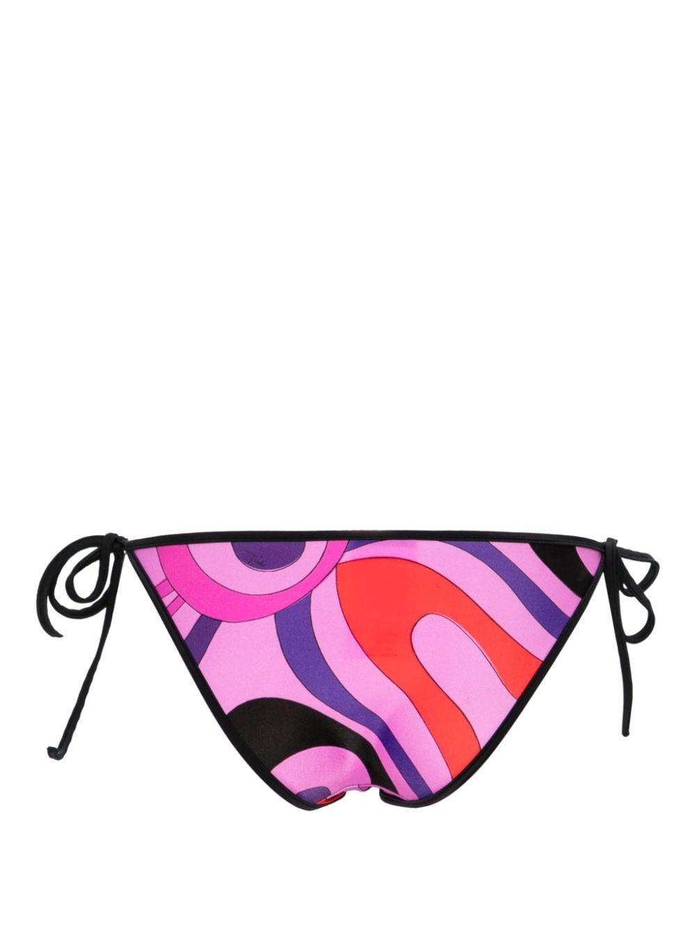 Marmo-print bikini bottoms - 2