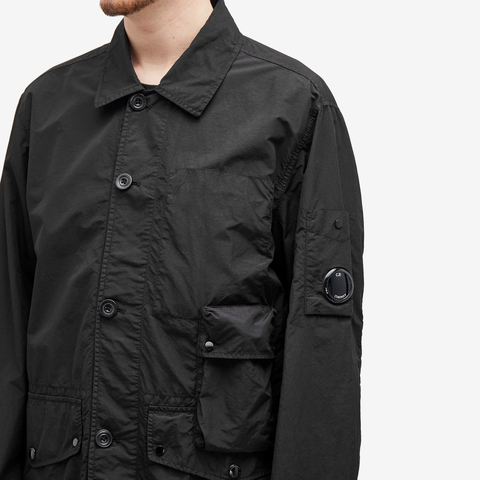 C.P. Company Flatt Nylon Chore Jacket - 5