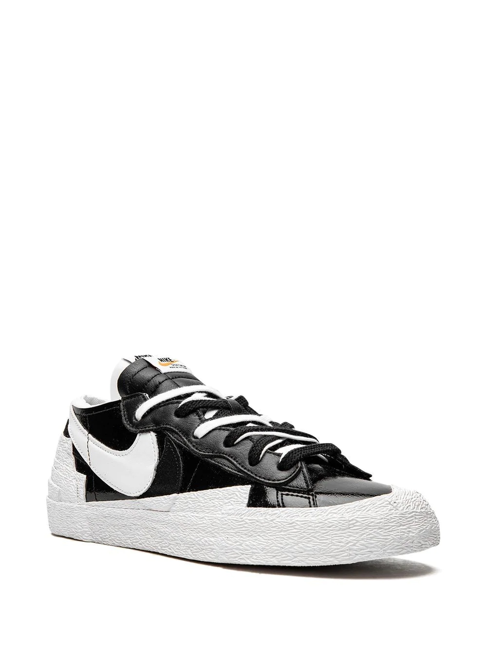 x sacai Blazer Low "Black Patent Leather" sneakers - 2