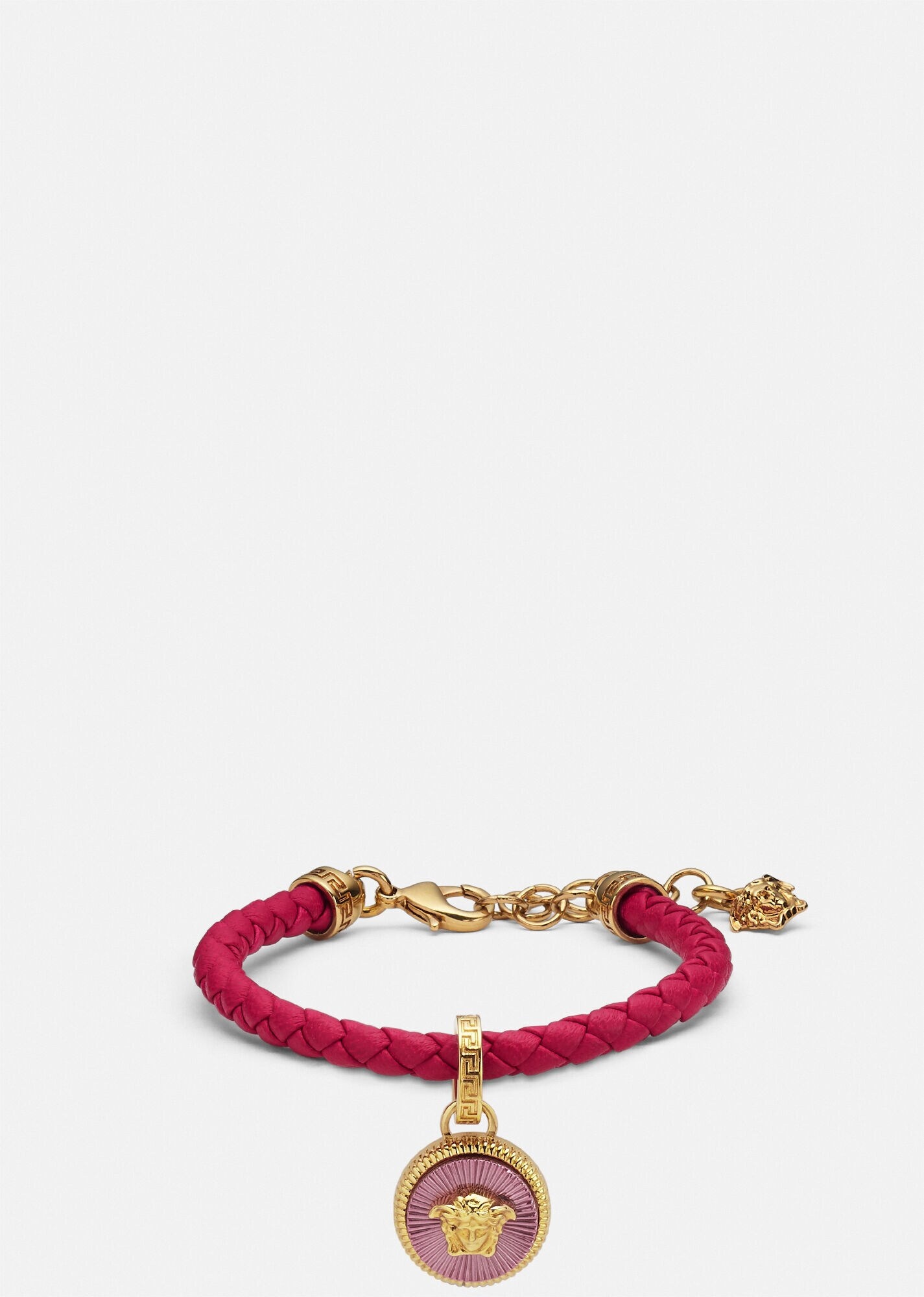 Medusa Biggie Leather Bracelet - 1