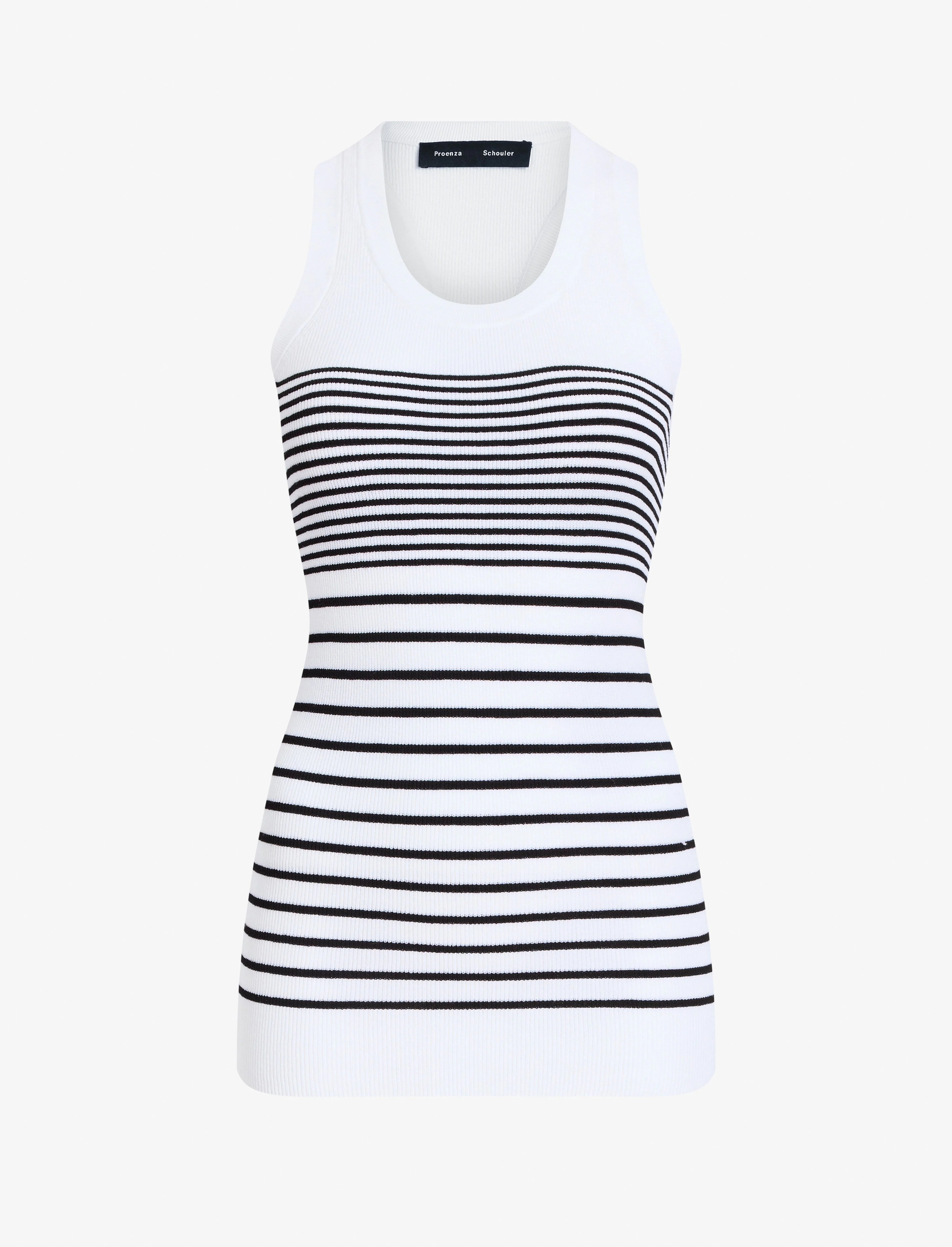 Roberts Top in Matte Viscose Rib - 1