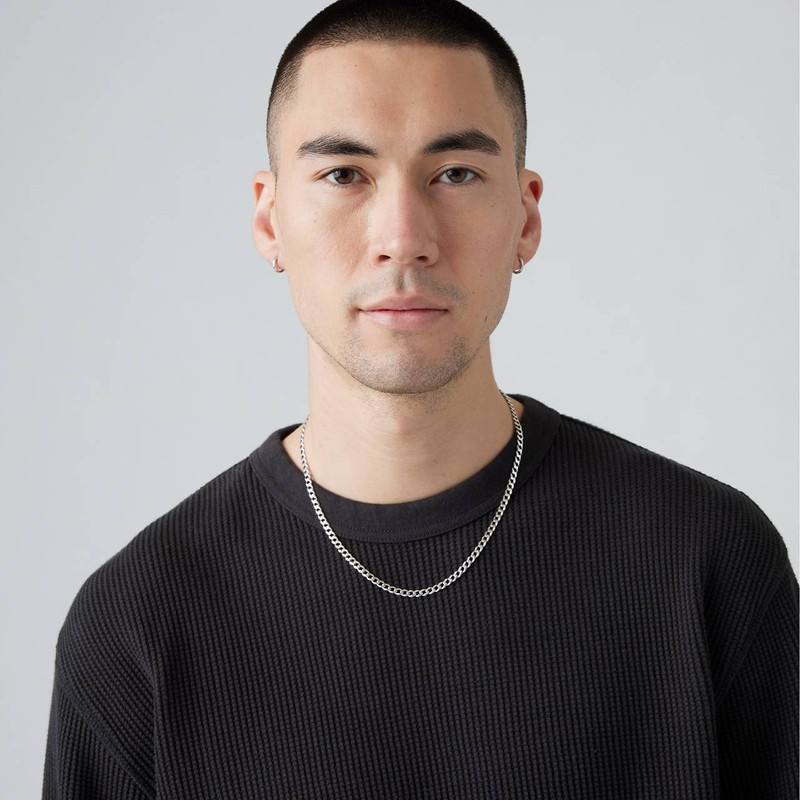 LONG SLEEVE RELAXED THERMAL T-SHIRT 5