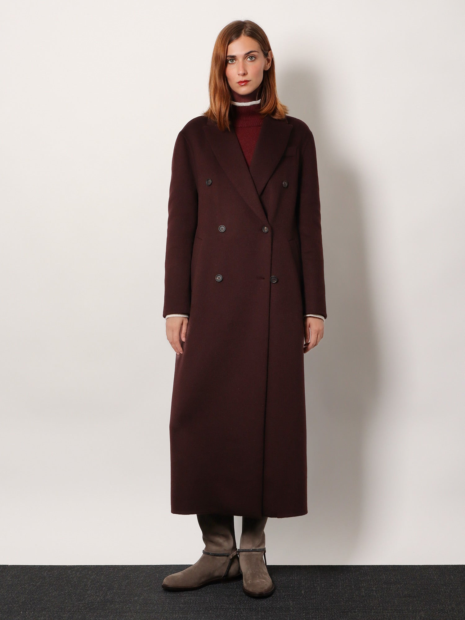Double-Breasted Cashmere Coat - 2