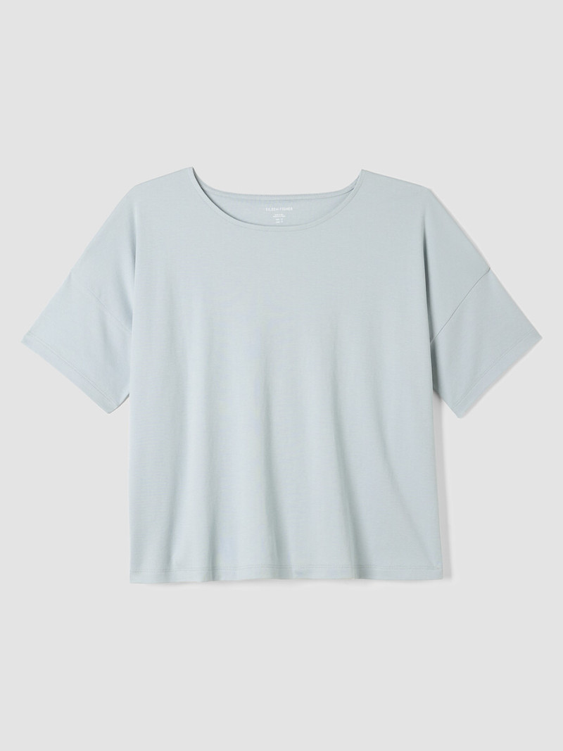 Organic Cotton Interlock Sleep Tee 1