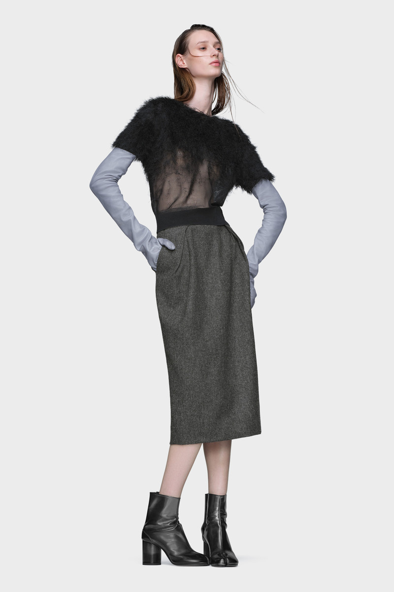 Retrograde silk knit top 6