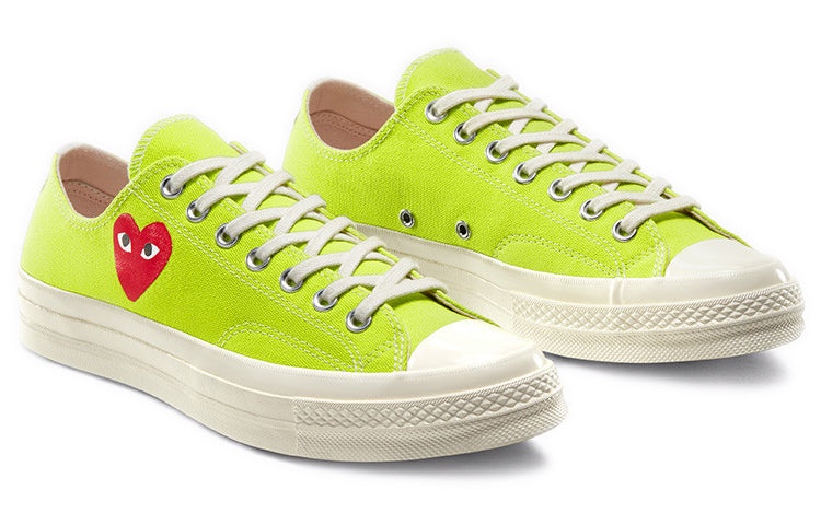 Converse x COMME des GARCONS PLAY Chuck 70 Low 'Bright Green' 168302C - 4