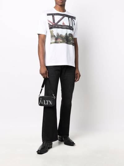 Junya Watanabe MAN graphic print T-shirt outlook