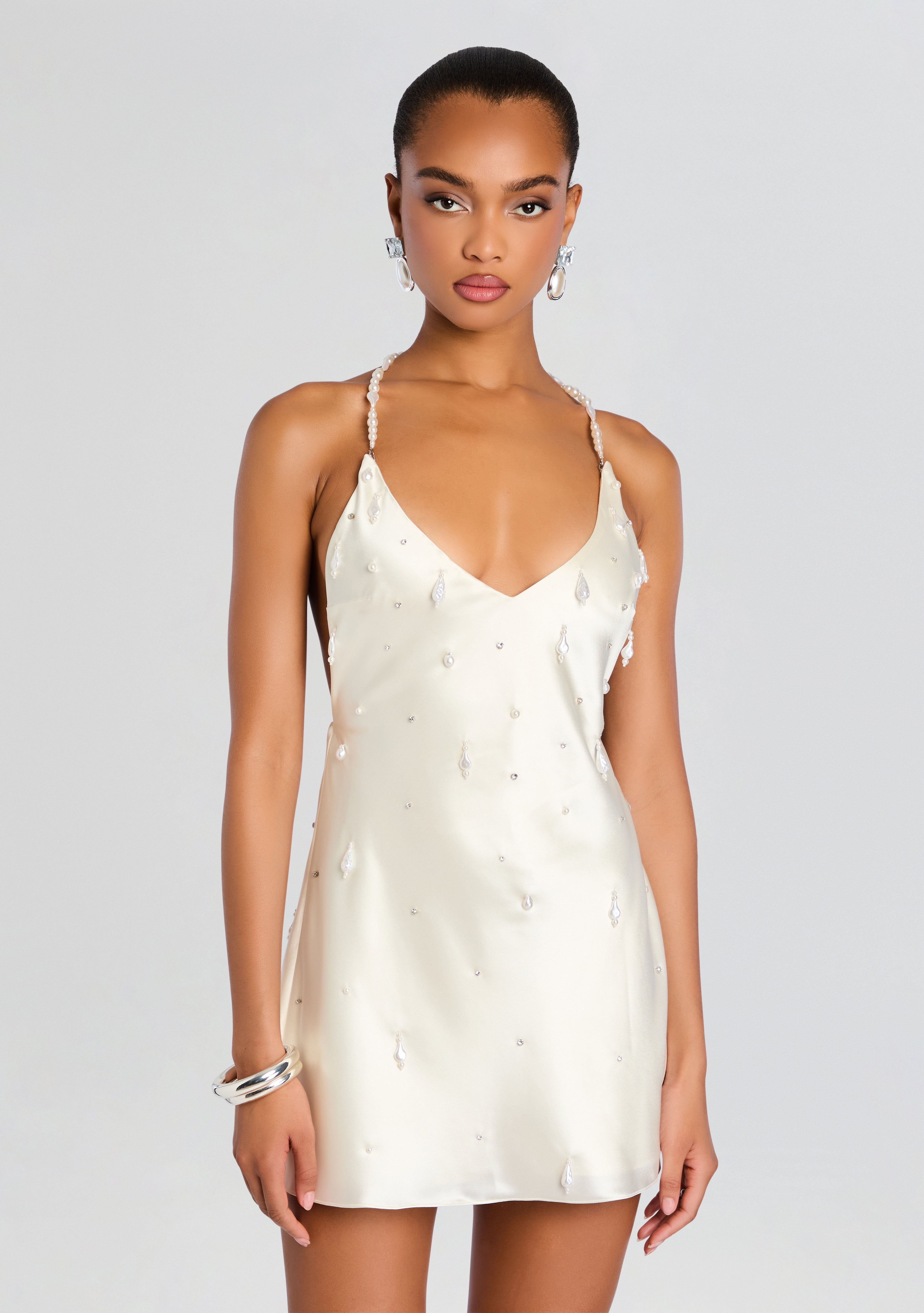 RILEY EMBELLISHED DRESS - 5