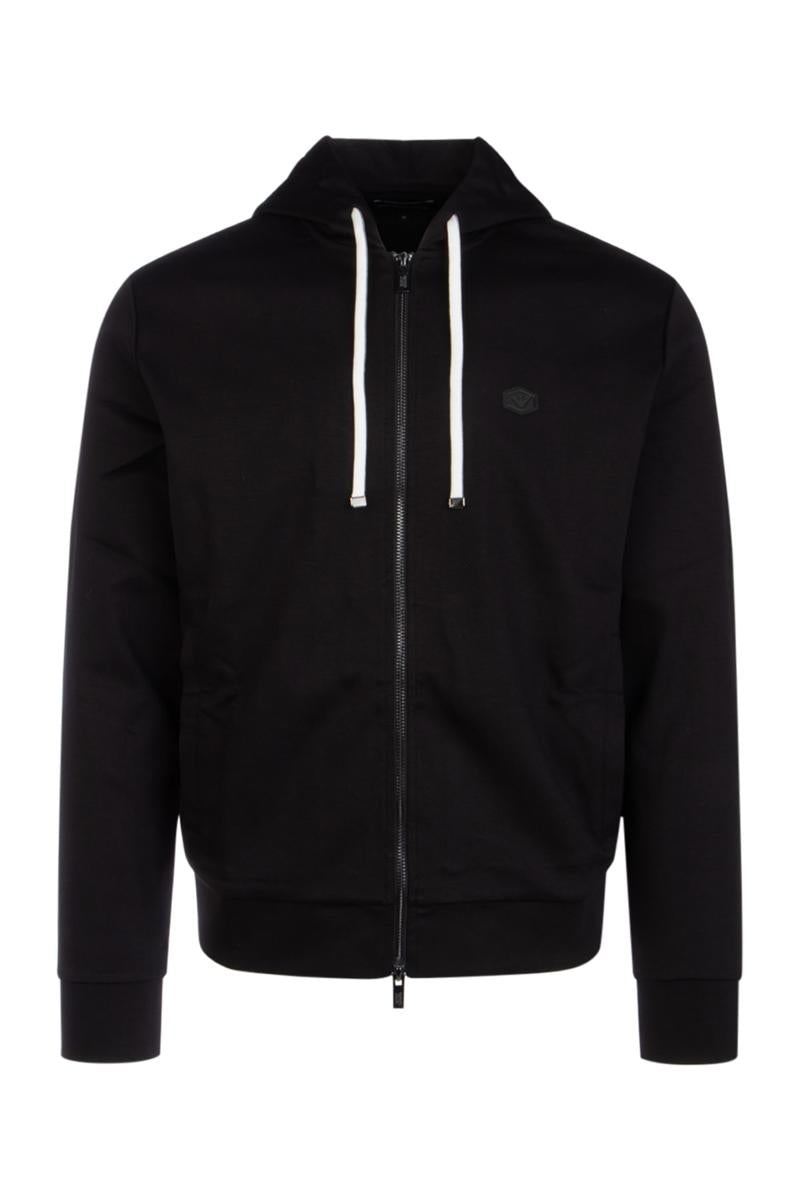 トップス EMPORIO ARMANI HOODED JERSEY undefined