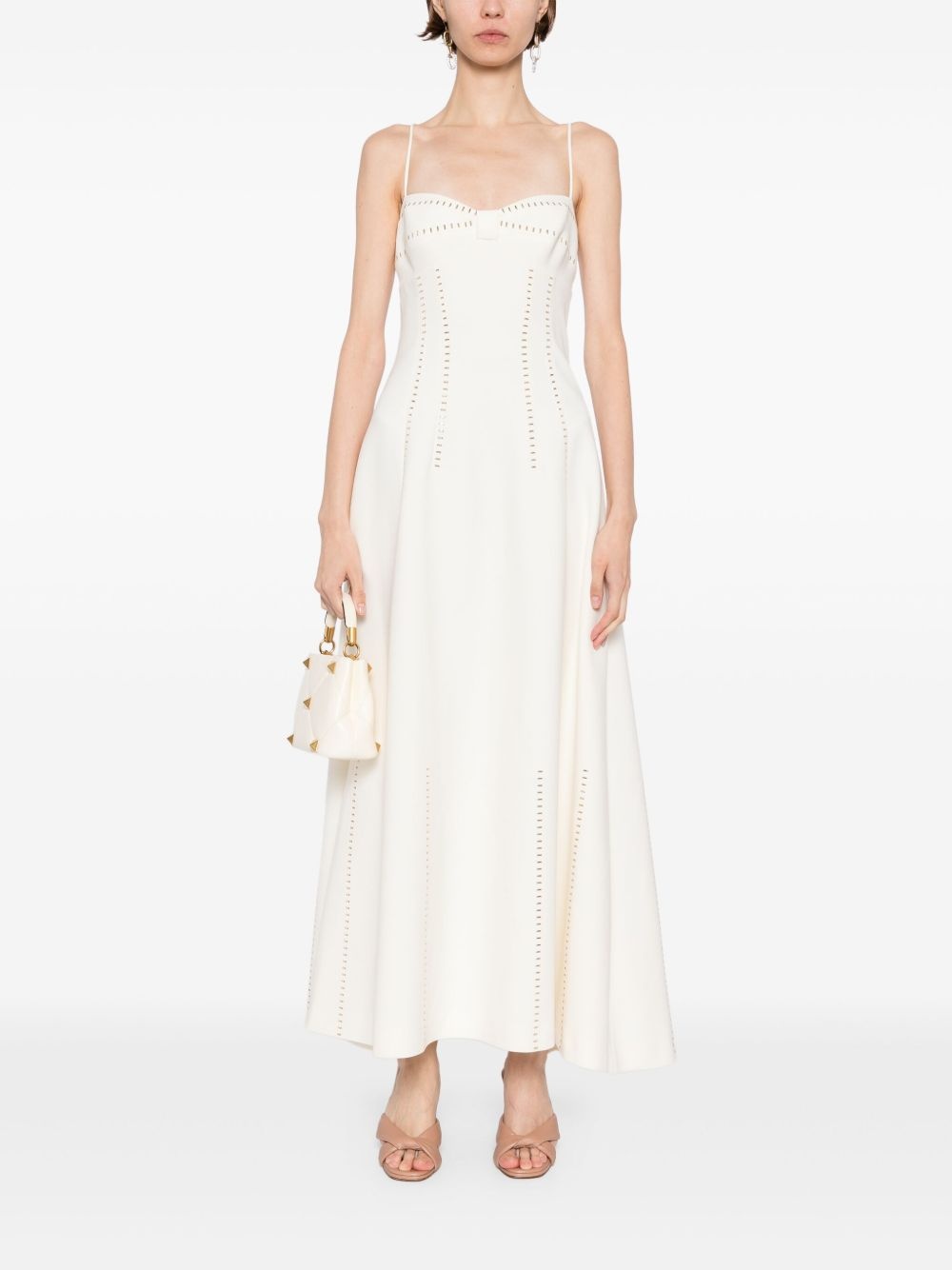 stud-embellished dress - 2